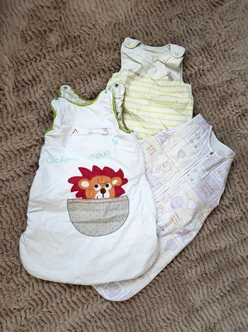 Lot gigoteuses bébé fille