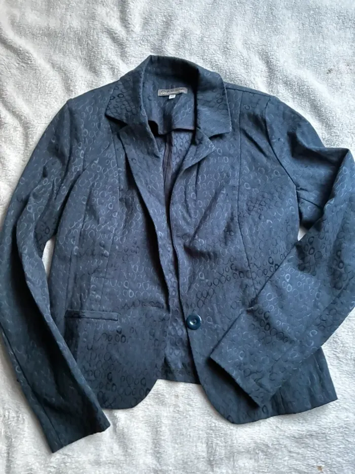 Blazer bleu - photo numéro 2