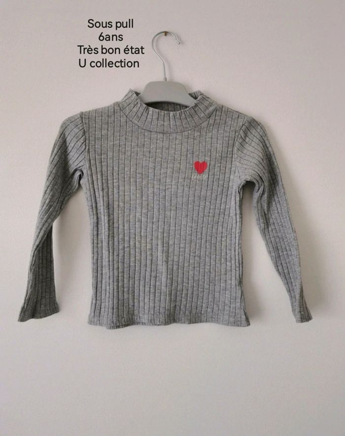 Sous pull 6ans