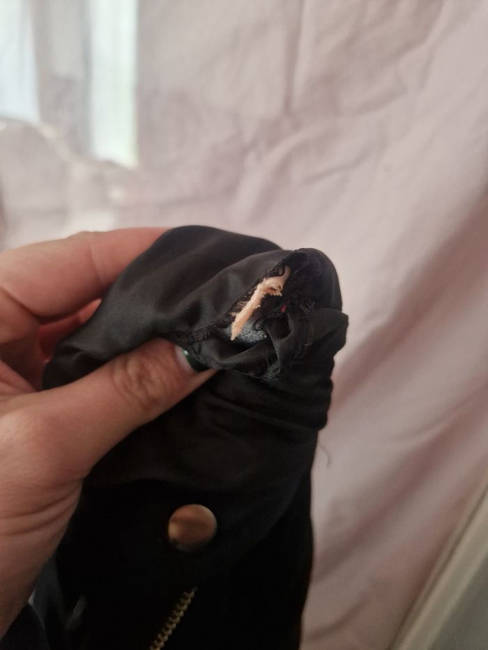 Veste bomber bleu marine – Taille L - photo numéro 5