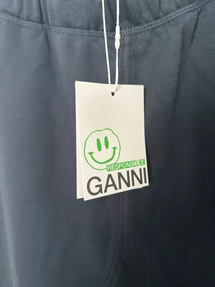 Jogging bleu marine Ganni - photo numéro 3