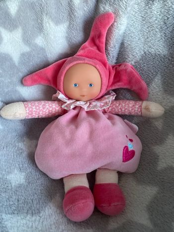 Doudou poupée corolle 