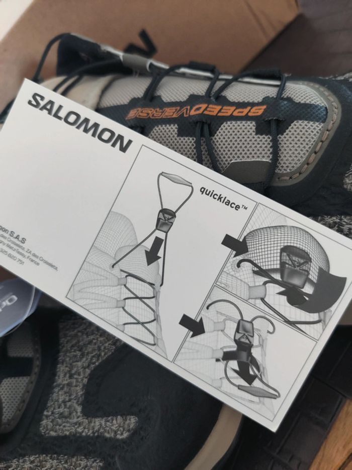 Chaussures Salomon / Système laçage rapide / - Taille 40 - photo numéro 6
