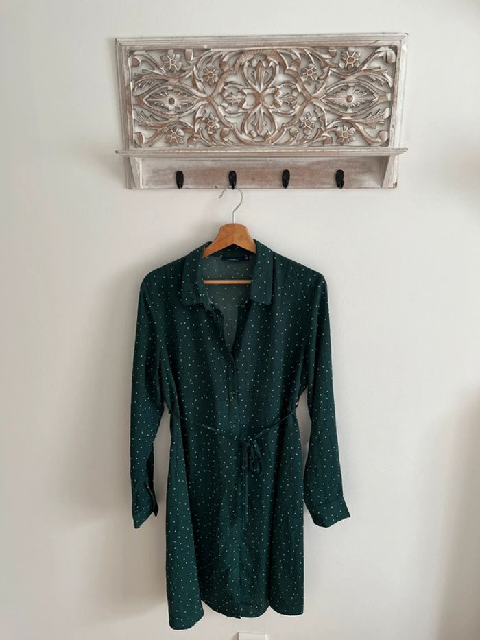 Robe vert sapin femme taille 44 neuve