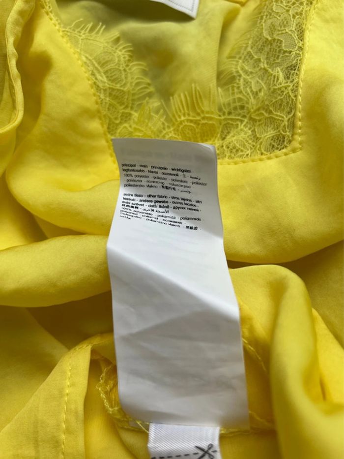 Joli débardeur fines bretelles réglables jaune vibrant Promod - photo numéro 5