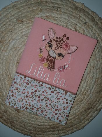 Protège carnet de santé personnalisé 