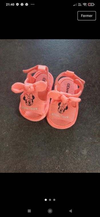 Nus pieds Minnie