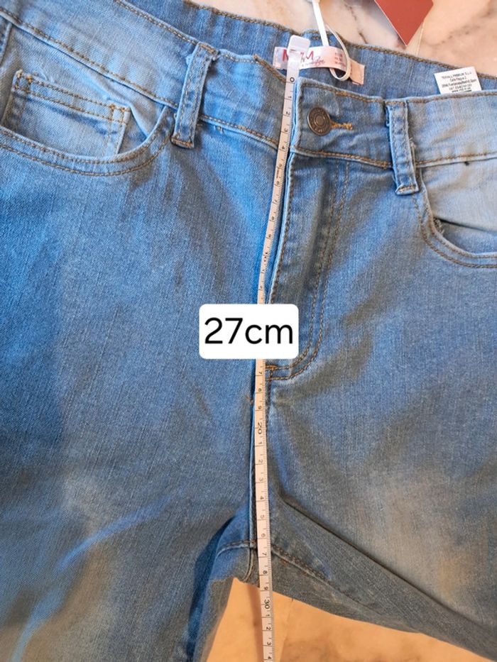 Md'M jean taille haute neuf T.36 - photo numéro 12