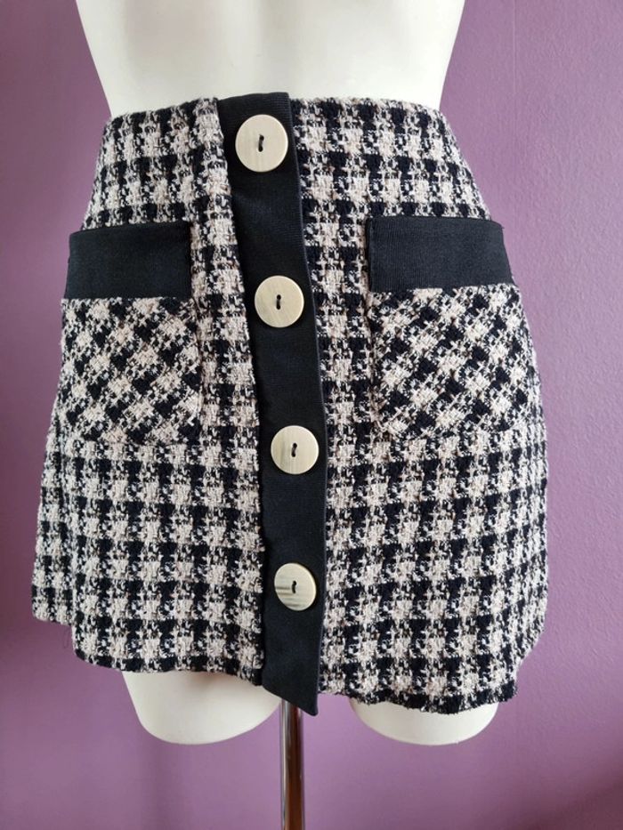 Jupe en tweed Zara - photo numéro 4