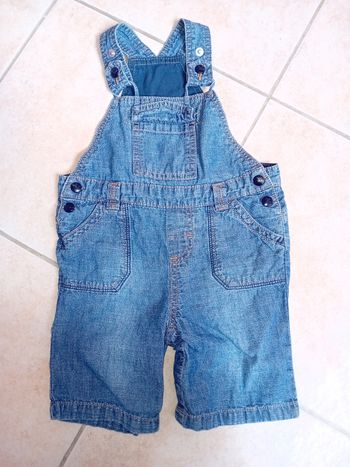Salopette jean 18/24 mois