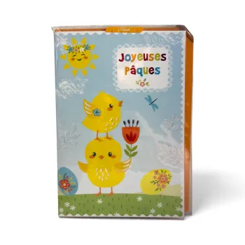 Carte Joyeuse Pâques Tendance Édition 17 x 11,5 cm Neuf 