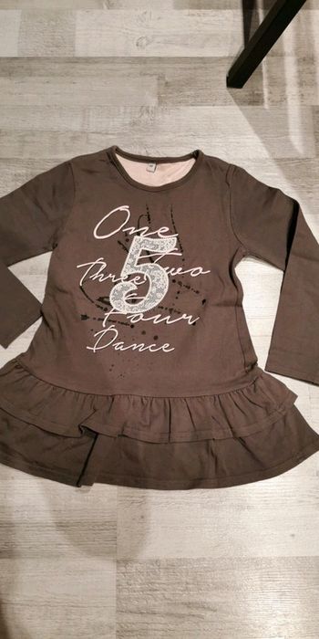 Robe marron rose