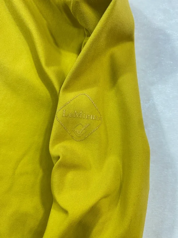 Sous-pull équitation LeMieux liberte taille 42 – jaune moutarde - photo numéro 5
