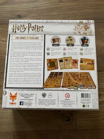 Jeu de société Une année a poudlard Harry Potter