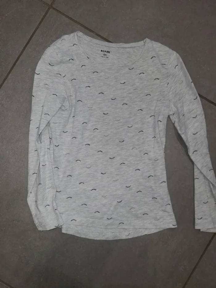 Lot 5 t shirt kiabi 8 ans - photo numéro 3