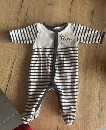 Pyjama garçon Le Roi Gemo 3 mois