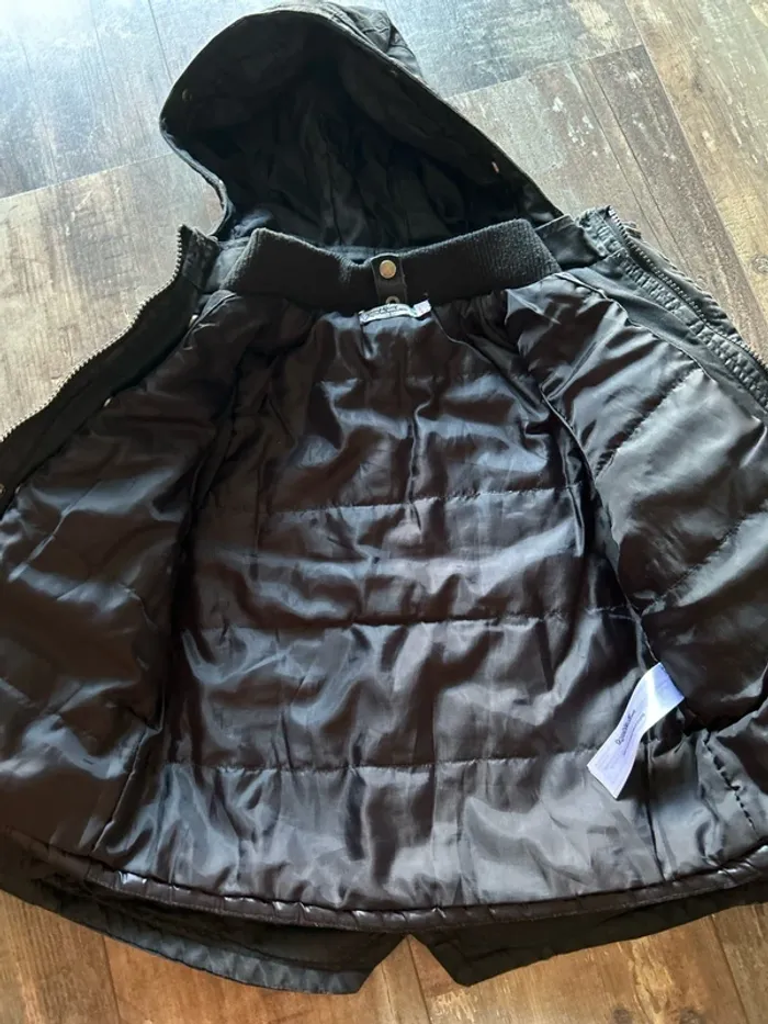 Manteau noir chaud - photo numéro 3