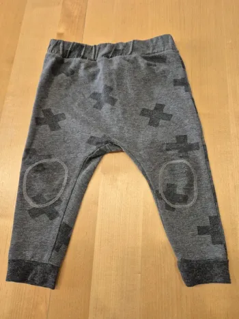 Pantalon souple bébé 12 18 mois anthracite