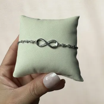 💥 Bracelet en argent avec motif infini 💥