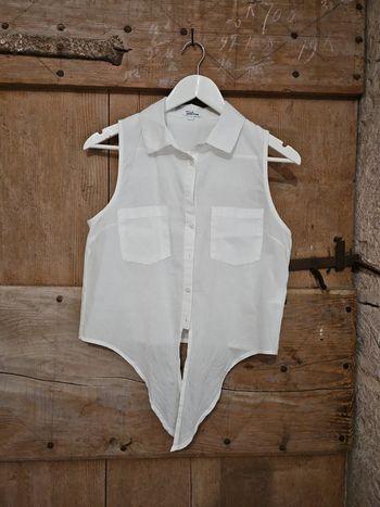 Beau chemisier sans manches