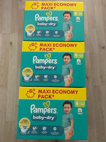 Pampers taille 6