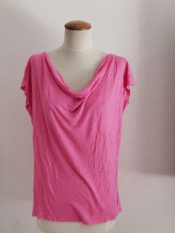 Tee-shirt manches courtes rose Mim taille 38