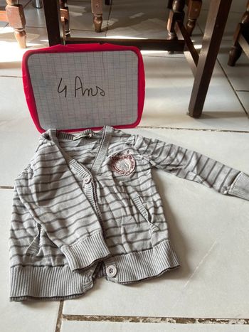 Gilet à boutons enfants