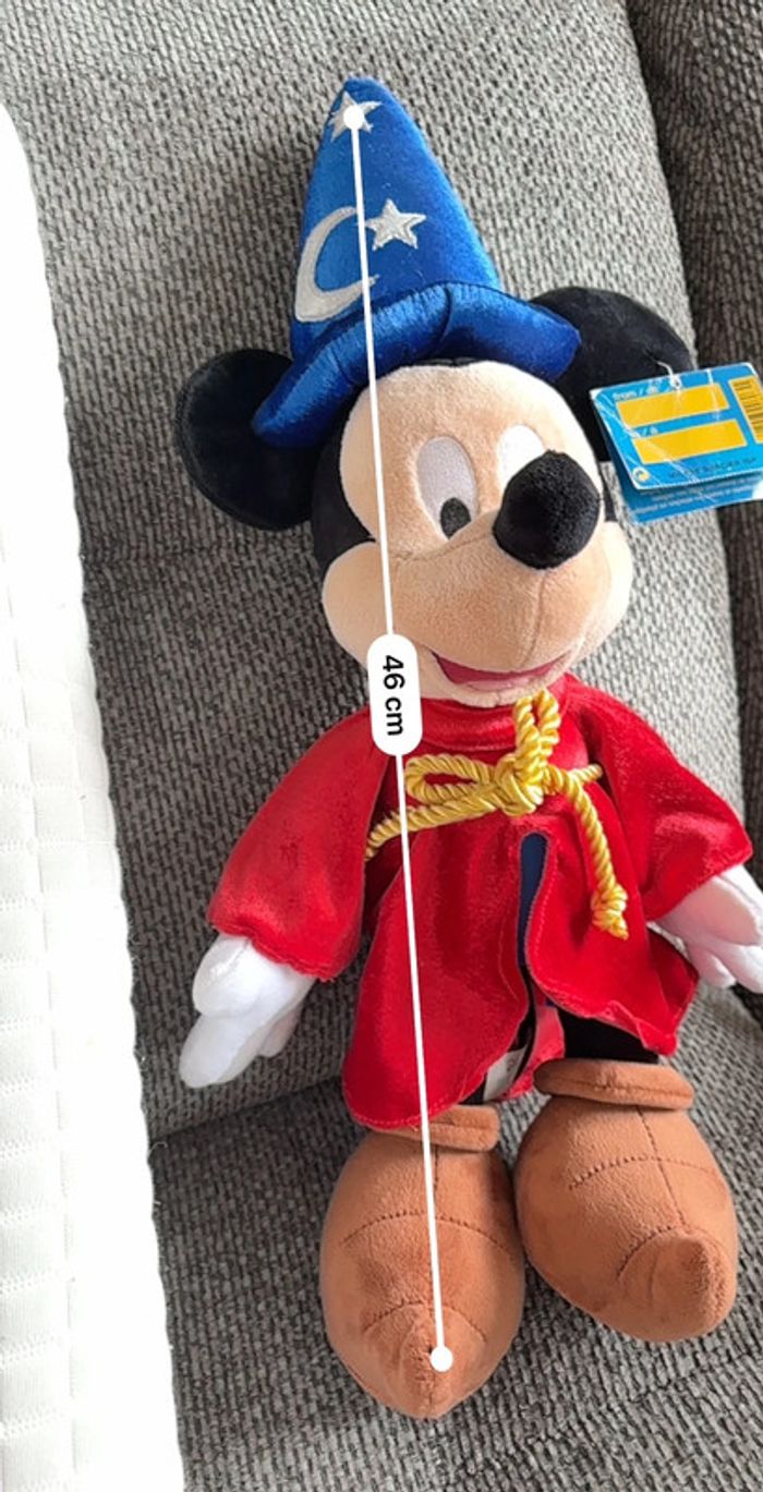 Peluche Mickey apprentie sorcier - photo numéro 5