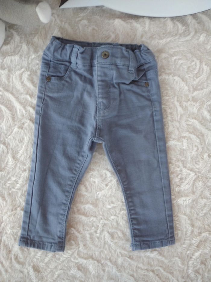Pantalon style jeans Garçon 6 mois Obaïbi - photo numéro 2