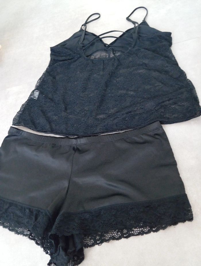 Ensemble pyjama noir - photo numéro 5