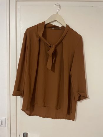 Blouse marron taille M