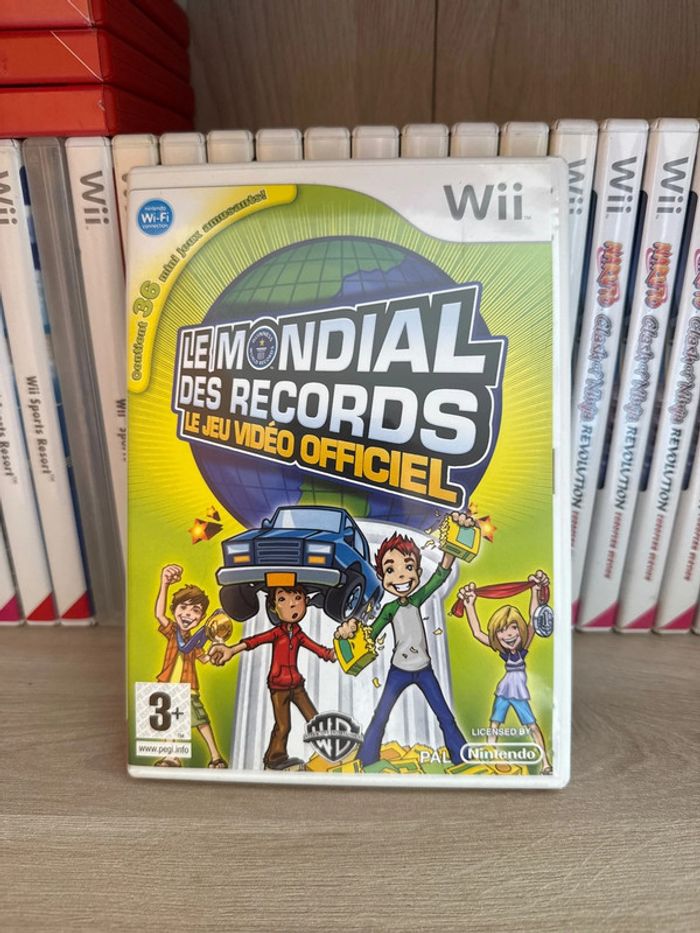 Le mondial des records le jeu vidéo officiel jeu Wii