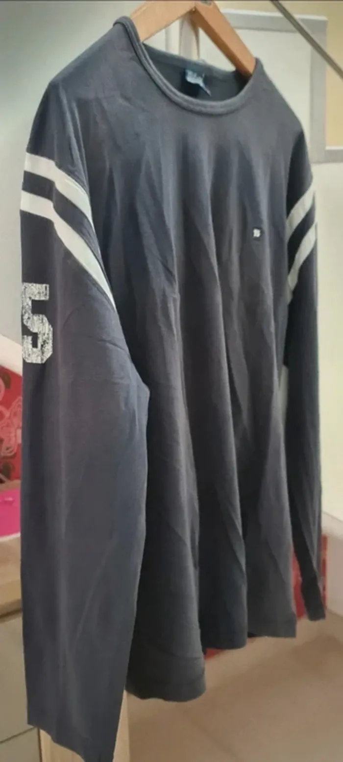 Tee-shirt manches longues Serge Blanco taille XXL - photo numéro 3