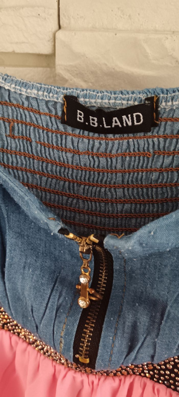 Robe jean et voile - photo numéro 3