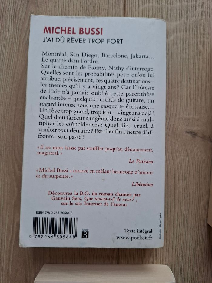 Lot de 4 thrillers de Michel Bussi en très bon état - photo numéro 2