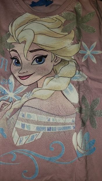 Tee shirt fille  3 ans. Reine dès  neiges