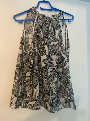 Blouse, imprimée