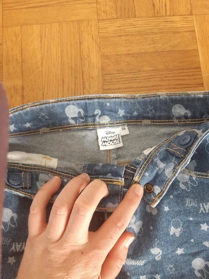 Short jean Minnie 10 ans - photo numéro 3