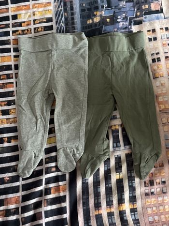 Pantalons à pied en coton