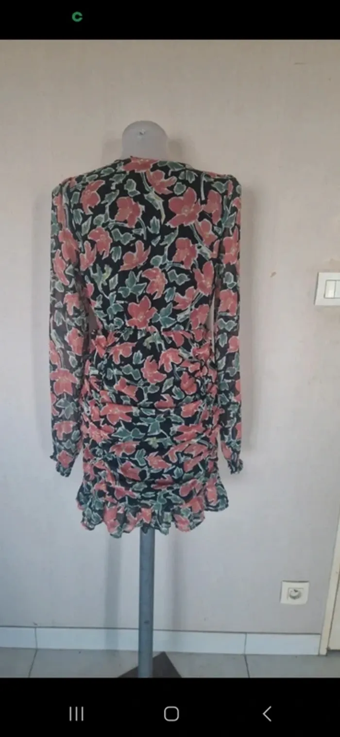 Robe fleurie na kd neuve avec étiquette taille 34 - photo numéro 5