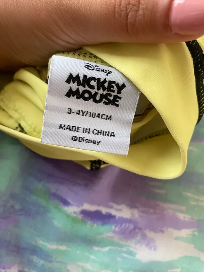 Combinaison/maillot de bain piscine Mickey mouse Disney 3-4 ans 104 cm - photo numéro 3
