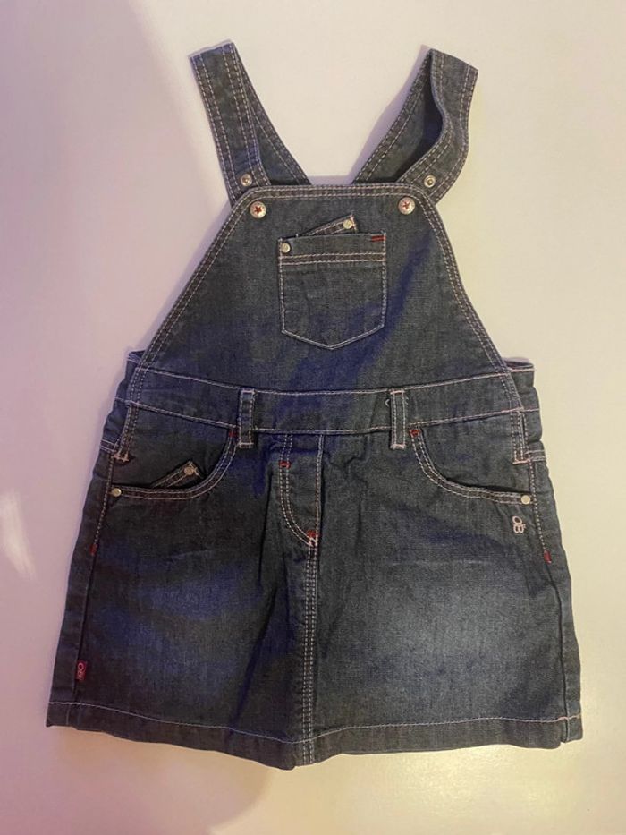 Salopette jupe 12 mois