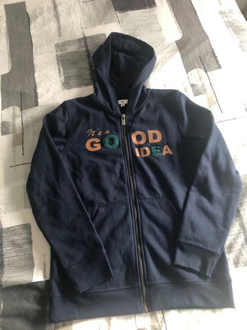 La redoute - Sweat zippé à capuche garçon 12ans