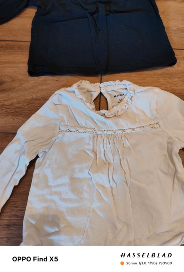 Lot de 2 tee-shirt à manches longues - photo numéro 2