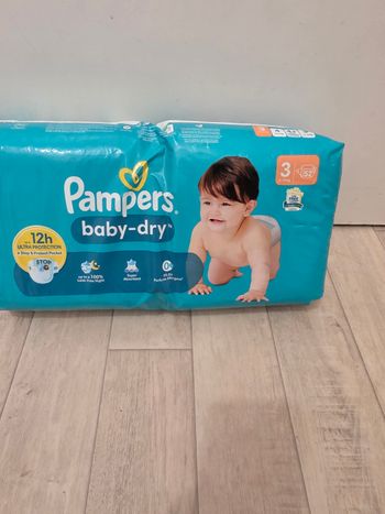 Couche pampers  taille 3