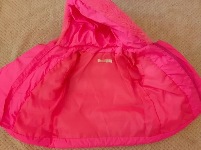Doudoune rose neuve Billieblush 3 mois - photo numéro 4