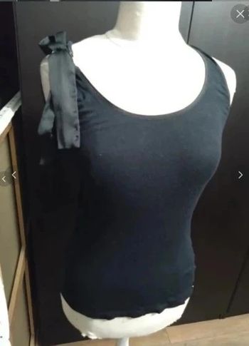 Débardeur noir t 40 42 Etam