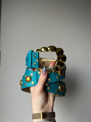 Ceinture bleu canard