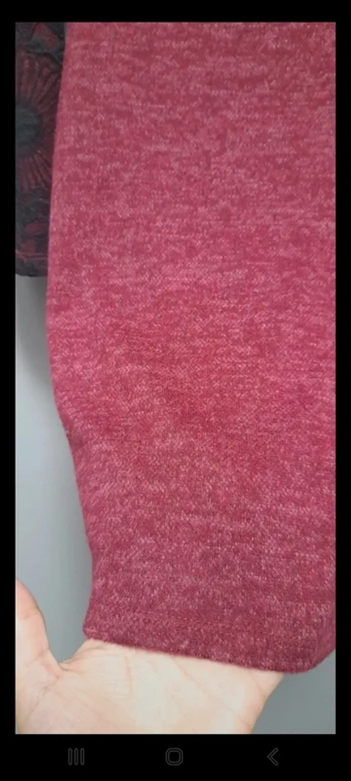 Robe pull avec manches dentelle - photo numéro 5