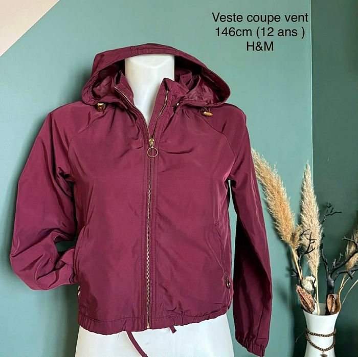 Veste coupe vent 146 cm (12 ans)